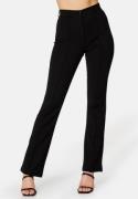 BUBBLEROOM Soft Flared Suit Trousers Black XL