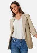 Pieces Pcbosella 3/4 Blazer Light beige XS