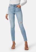 ONLY Onlblush Mid Skinny Ankle Denim Light Medium Blue Denim XS/32