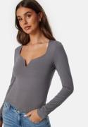 BUBBLEROOM Rudina Top Grey M