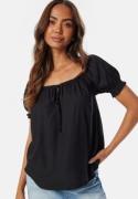 BUBBLEROOM Allison Blouse Black L