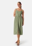 VILA Vipricil strap button dress Green 38