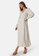 BUBBLEROOM Pennie Viscose Maxi Dress Offwhite/Patterned 38