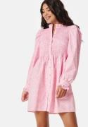 ONLY Onlpi Aspen Smock Dress Pink S