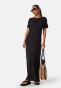 Pieces Pcsofia T-Shirt Maxi Dress Black S