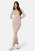 BUBBLEROOM Soft Modal Maxi Dress Nougat M