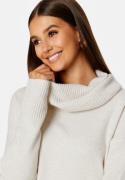 VERO MODA Doffy Cowlneck Knit Birch Detail:MELANGE XS