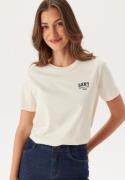 GANT Reg Small Graphic Ss T-shirt Cream XS