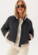 ONLY Onlvania Quilted Aviator Jacke Black/Moonbeam XS