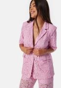 Object Collectors Item Objritta Lo Long Ss Blazer Pink Frosting 36