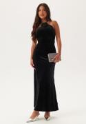 YAS Yasrosetta Strap Long Dress Black S