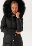 ROCKANDBLUE Beam Mid Coat Black/Black 36