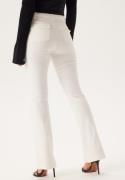 BUBBLEROOM Stretchy Back Pocket Trousers White 36