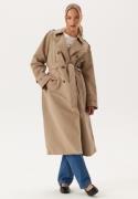 VERO MODA Vmchloe Long Trenchcoat Silver Mink L