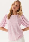 VILA Vikally O-neck 2/4 TOP - NOOS  Winsome Orchid S