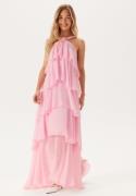 VERO MODA Vmfelicia Sl Ruffle Maxi Dress Cherry Blossom M