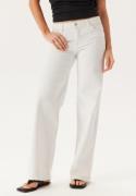 Pieces Pcselma Lw Wide Jeans Od Bright White 28/30