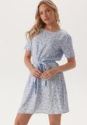 Pieces Pcnya SS Short Dress Cashmere Blue AOP:FLOWER M