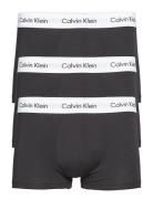 Low Rise Trunk 3Pk Boxershorts Black Calvin Klein