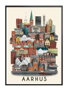 Aarhus Small Poster Home Decoration Posters & Frames Posters Cities & ...