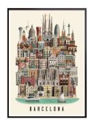 Barcelona Small Poster Home Decoration Posters & Frames Posters Cities...