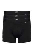 Jbs 3-Pack Tights Microfiber Boxershorts Black JBS