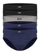 Jbs 5-Pack Mini Slip Gots Underbukser Y-front Briefs Blue JBS