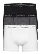 Trunk 3Pk Boxershorts White Calvin Klein