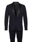 Sustainable Stretch Tuxedosuit Smoking Blue Lindbergh