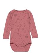 Sgbob Dandelion Ls Body Bodies Long-sleeved Multi/patterned Soft Galle...