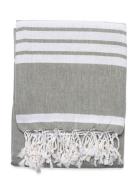 Ella Hamam Home Textiles Cushions & Blankets Blankets & Throws Green S...