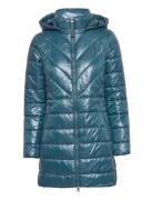 Essential Recycled Padded Coat Foret Jakke Blue Calvin Klein