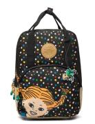 Pippi Retro Backpack Accessories Bags Backpacks Black Pippi Langstrømp...
