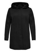 Carsedona Light Coat Otw Noos Tynd Frakke Black ONLY Carmakoma