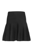 Triny Merino Skirt Kort Nederdel Black Ella&il