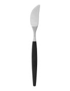 Bordkniv Focus De Luxe 20 Cm Sort/Mat Stål Home Tableware Cutlery Kniv...