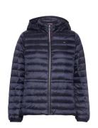 Feminine Lw Down Jacket Foret Jakke Navy Tommy Hilfiger