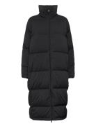 Seamless Lofty Maxi Coat Foret Jakke Black Calvin Klein