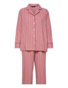 Decoy Flannel Py Set Pyjamas Nattøj Pink Decoy
