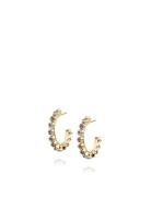 Siri Loop Earrings Gold Accessories Jewellery Earrings Hoops Gold Caro...