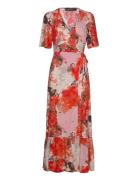 Slindre Karven Maxi Dress Maxikjole Festkjole Red Soaked In Luxury