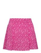 Onlnova Lux Erin Flowy Skirt Aop Ptm Kort Nederdel Pink ONLY