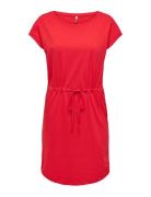 Onlmay S/S Dress Noos Kort Kjole Red ONLY