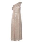 Charina Maxi Dress Maxikjole Festkjole Gold Love Lolita