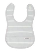 Bib Black/White Baby & Maternity Care & Hygiene Dry Bibs Grey Geggamoj...