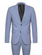 Plain Mens Suit - Normal Lenght Habit Blue Lindbergh