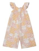 Jumpsuit Frill Detail And Smoc Jumpsuit Multi/patterned Lindex