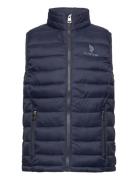 Lightweight Quilted Gilet Foret Vest Navy U.S. Polo Assn.