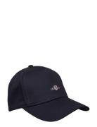Shield Cotton Twill Cap Accessories Headwear Caps Navy GANT