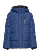 Essential Puffer Jacket Foret Jakke Blue Calvin Klein